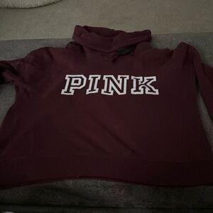 PINK Cowl Neck Sweater